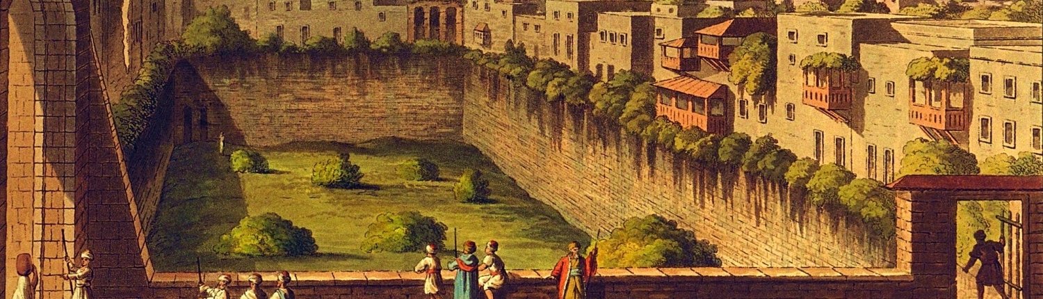 Jeruzalė, 1804 m. Luigi Mayerio piešinys