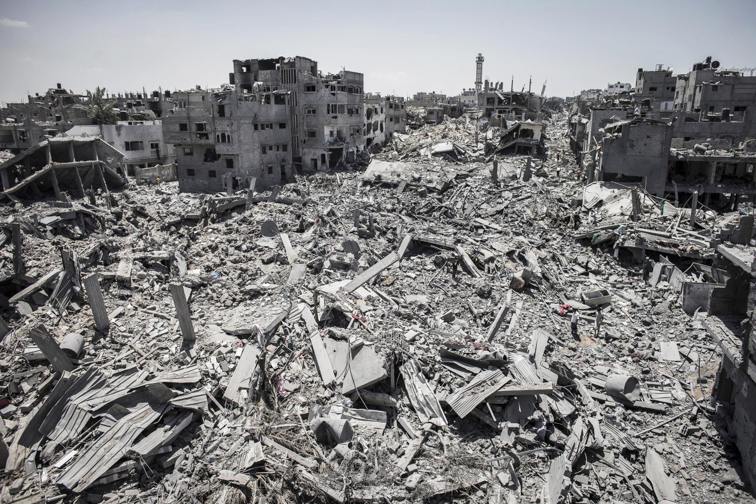 Izraelio „moralaus bombardavimo” rezultatai Gazoje