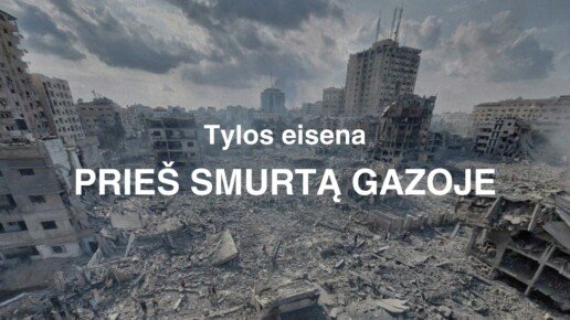 Tylos eisena prieš smurtą Gazoje