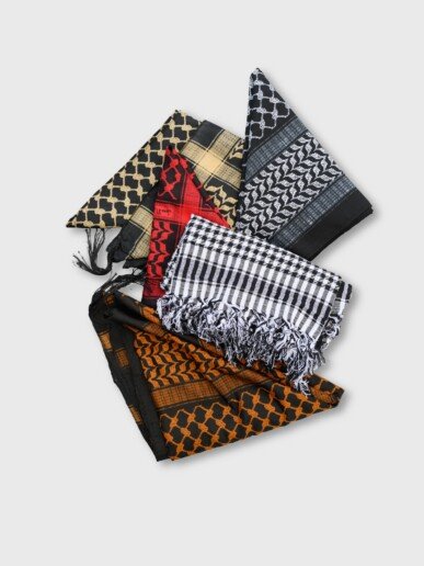 Palestinietiškos skarelės (kufiya)